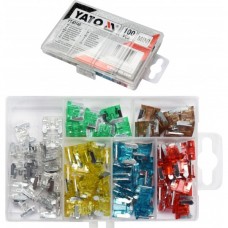 Set de 100 sigurante auto PCS Yato mini YT-83145..